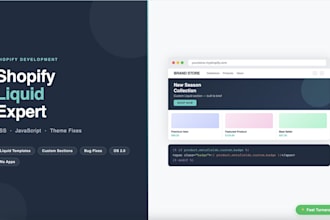 customize your shopify theme using liquid, CSS and javascript