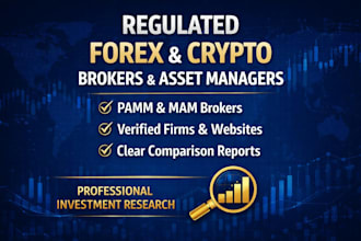research and verify financial service companies for your business
