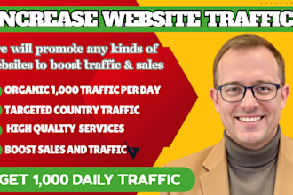 do website traffic promotion to real active audience