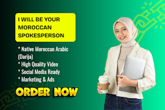 be your moroccan arabic spokesperson in darija