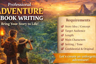 write professional cinematic ebook