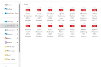 convert large PDF files and scanned documents into excel