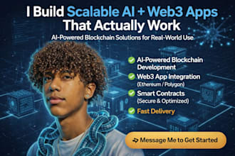 do ai powered blockchain, web3 apps