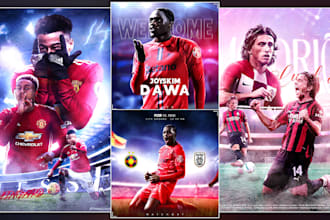 design eye catching sports poster