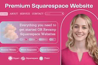 build sqaurespace website design squarespace redesign or website development