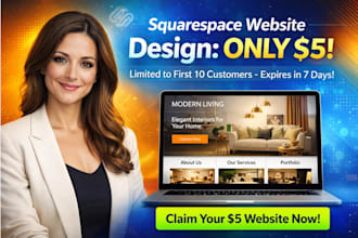 design a professional squarespace website
