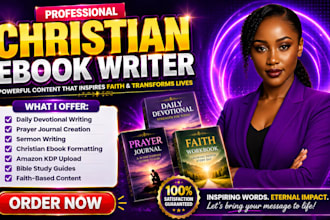 write, format, and design your daily devotional prayer journal for KDP