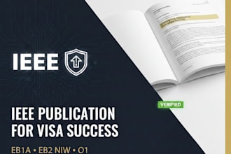 write and publish conference paper in ieee for eb1a eb2 niw o1 visa success