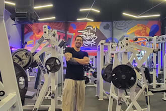 create a personalized online gym training plan, beginner to advanced
