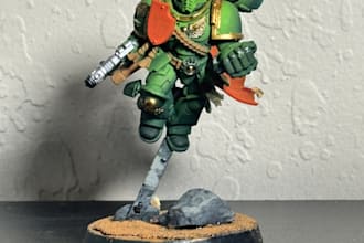 paint your warhammer 40k, sigmar and dnd miniatures