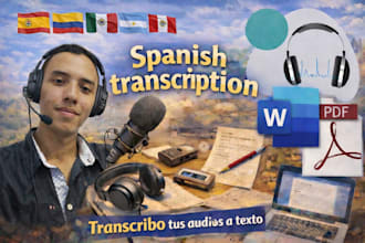 transcripción en español  spanish transcript