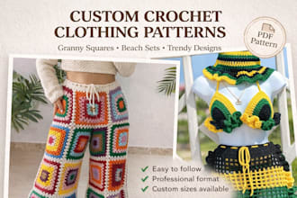 create a custom crochet pattern for you
