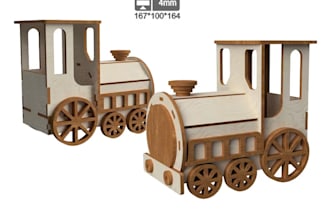 create laser cut file, cnc, dxf, svg, stl ready for production and 3d printing