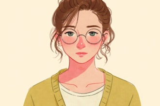 do personalized illustration for authors