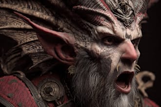 fantasy horror and fantasy horror character