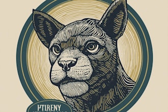draw high quality linocut illustration for shirt design