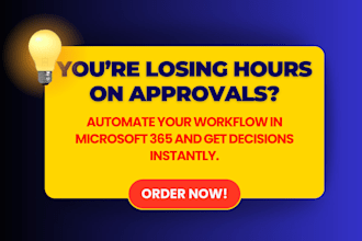 build your microsoft 365 approval workflow using power automate