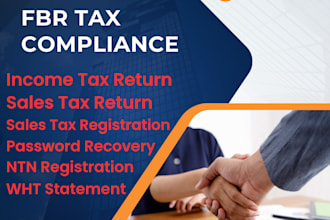 resolve fbr tax compliance matters professionally and timely