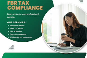 resolve fbr tax compliance matters professionally and timely