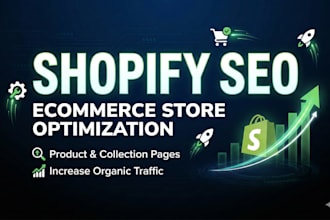 do shopify SEO and ecommerce store optimization