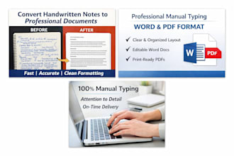convert handwritten notes into pdf or word documents