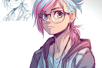 do a draw of your pony character and character design