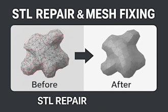 repair, fix, and clean your stl file for 3d printing