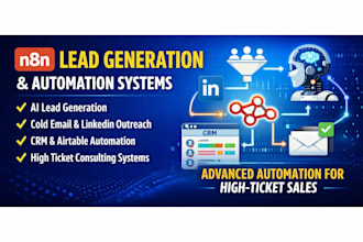 n8n virtual assistant n8n automation consultant for high ticket lead generation