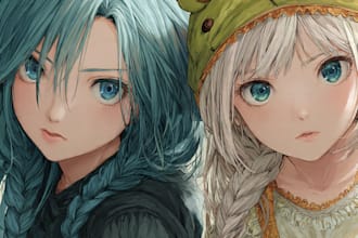 draw anime and manga illustrations