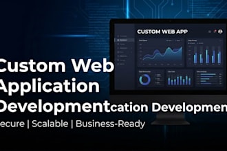 develop a custom web application for your business