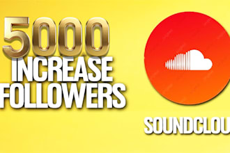 buy you 5000 real soundcloud followers
