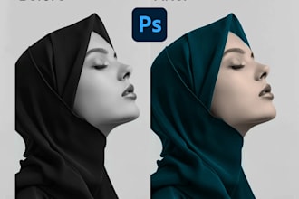 do color change, color correction and recolor