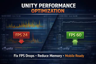 optimize unity mobile performance and fix fps drops