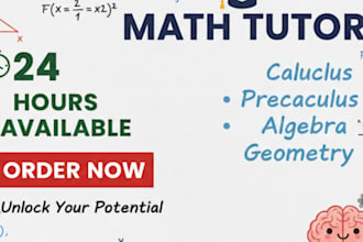 your mathematics, calculus, algebra, pre calculus, geometry tutor