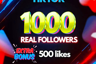 do real permanent 1k tiktok video page followers