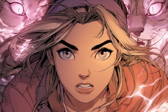illustrate a superhero comic cover art