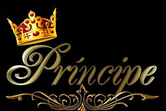 design a luxurious and royal prince logo for your brand