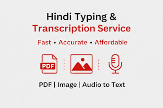 do hindi audio transcription