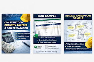 quantity takeoff and boq