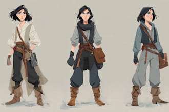 do character designs of your oc