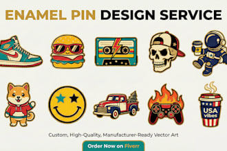 design custom enamel pin for you