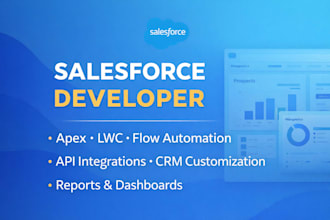 salesforce CRM and API developer