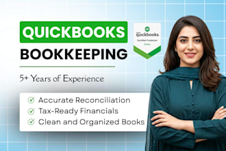 do quickbooks online bookkeeping, setup, cleanup, catch up
