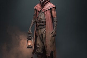 fantasy horror and fantasy horror character
