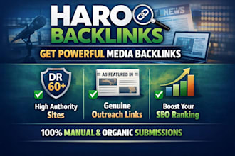 build high authority haro backlinks for powerful SEO ranking