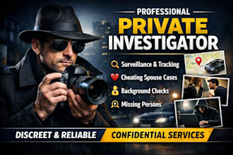 do social media investigation, private investigator background check, osint