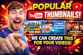 create professional instagram posts and youtube thumbnails