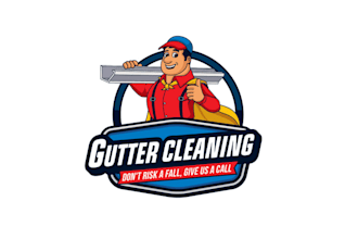 create a unique professional gutter cleaning company logo