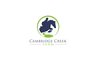 design a creative horse racing logo for your brand
