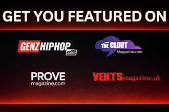 feature you on 4 music magazines and hip hop blogs